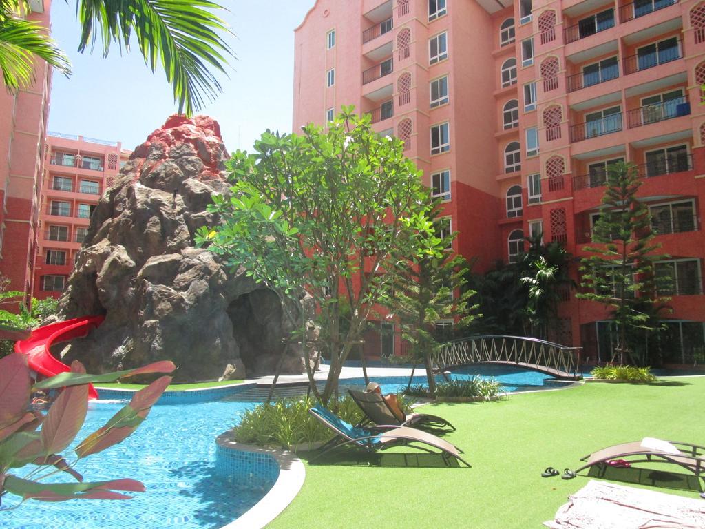 Seven Seas 410 Lägenhet Jomtien Beach Exteriör bild